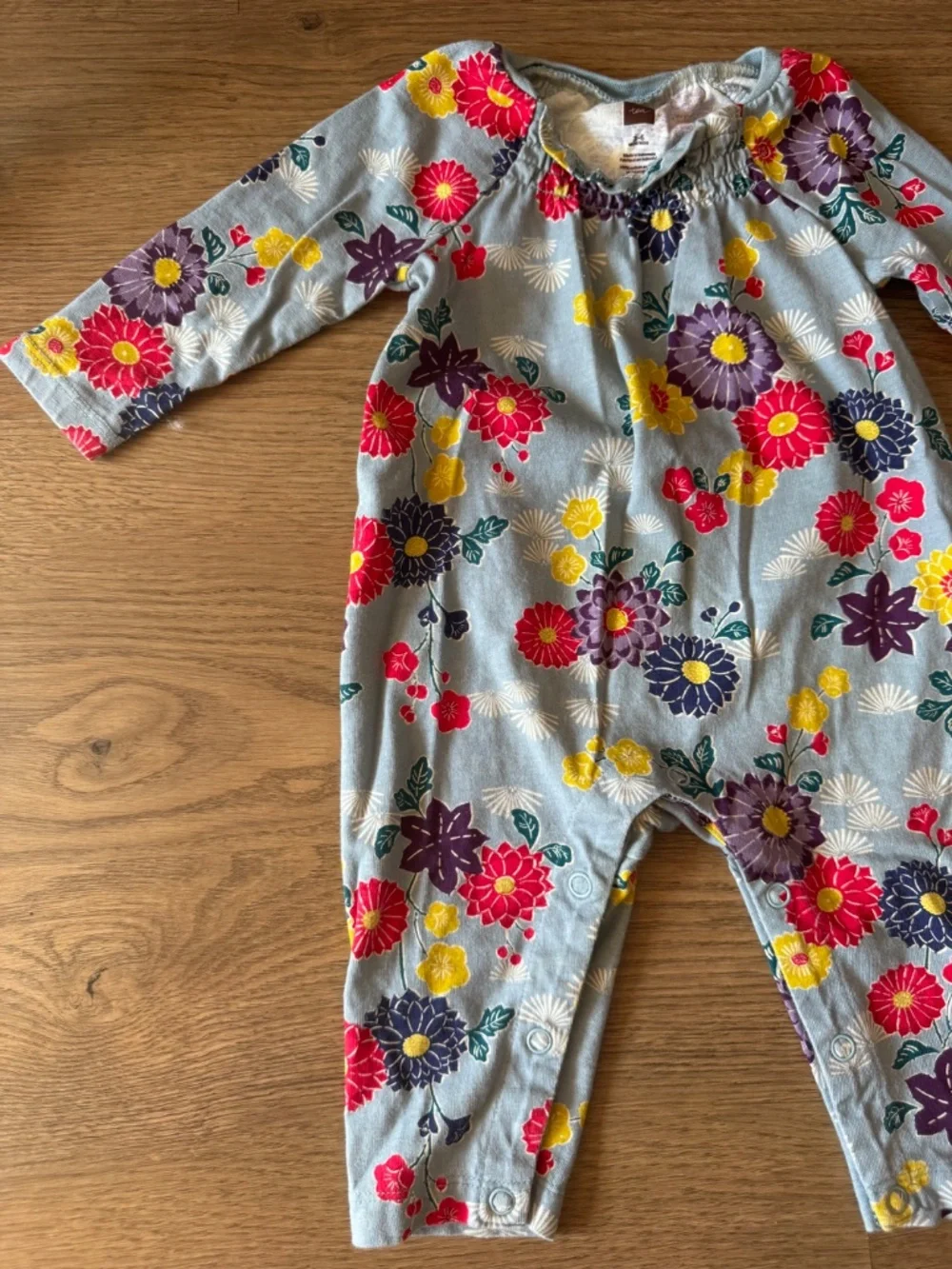 Tea Collection & Old Navy Baby Girl Dress Lot 3-6 Months Floral Long Sleeve